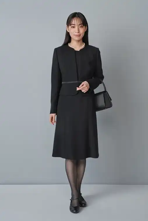 ☆レディス☆BLACK FORMAL ノーカラージャケット