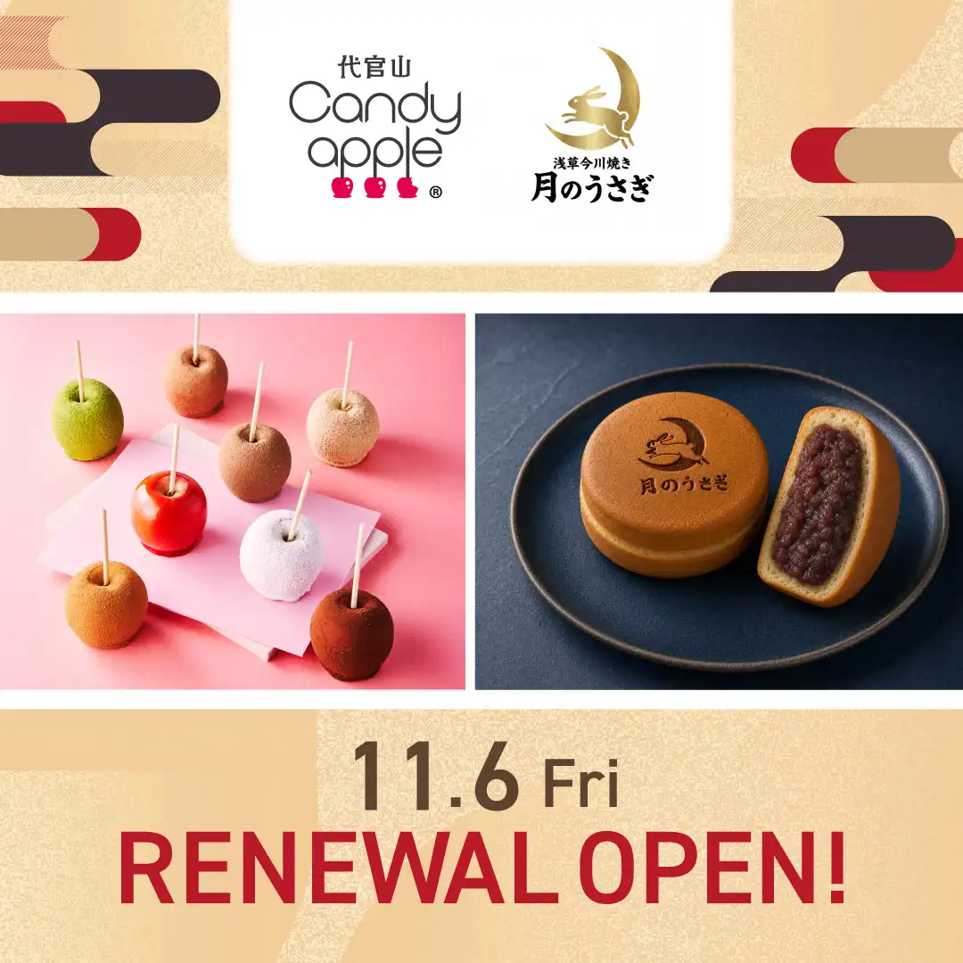 2026年11月6日㈮ RENEWAL OPEN！