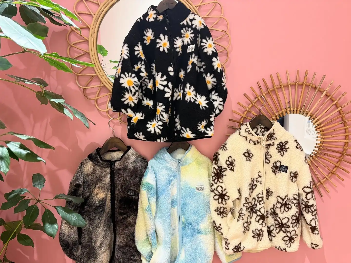 【BAYFLOWKIDS】ガラフリースジャケット