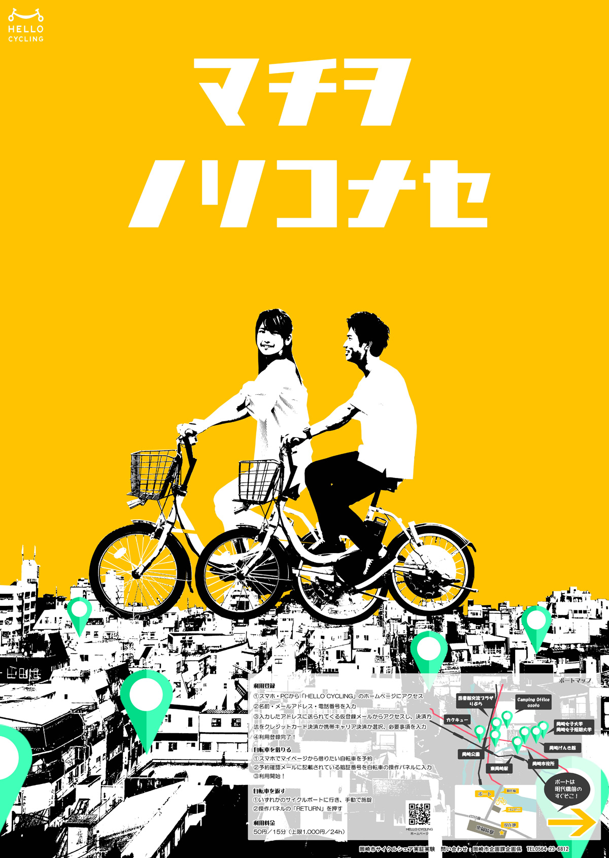 サイクルシェアのご案内