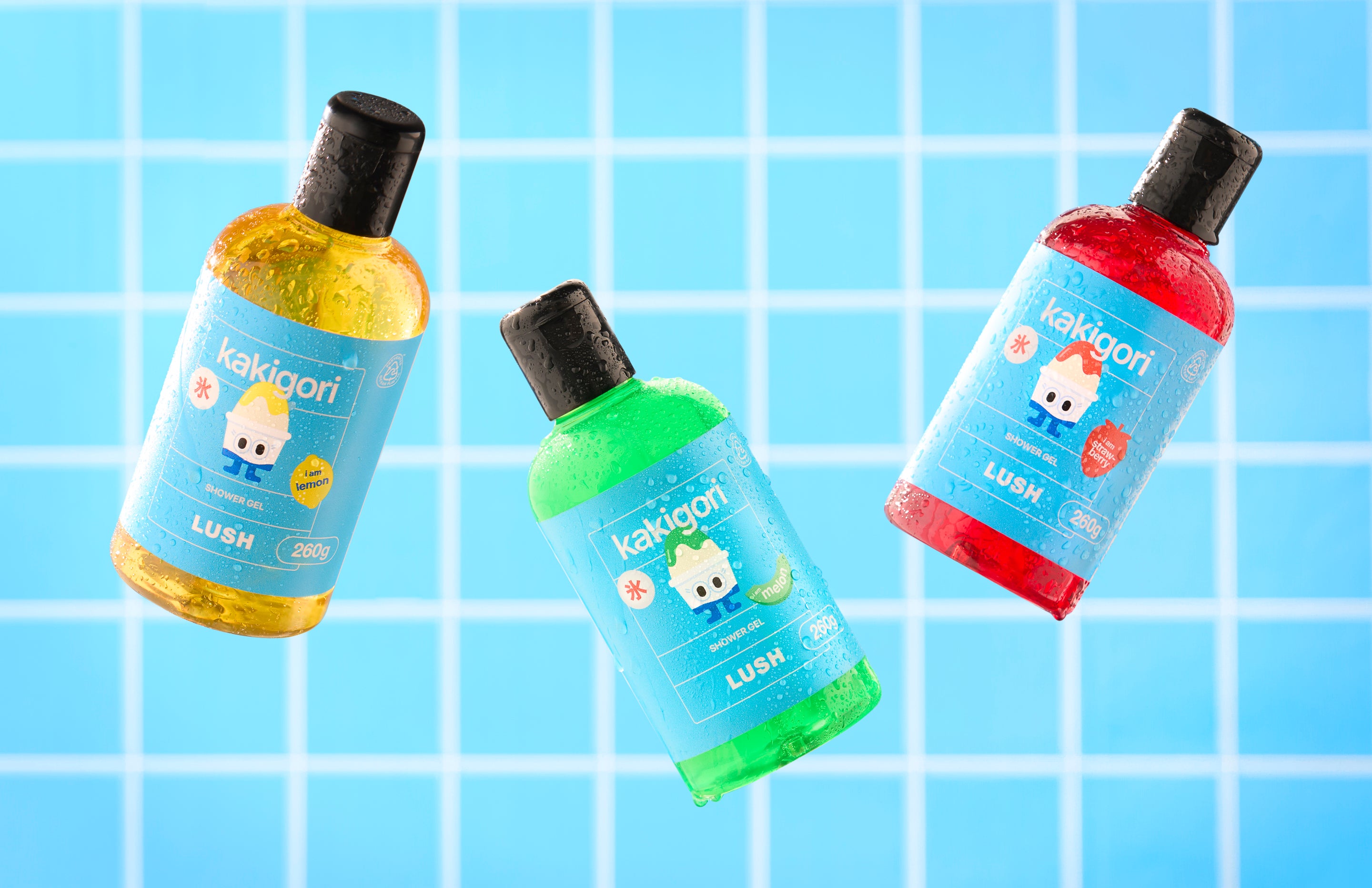 夏季限定！ひんやり”かき氷ボディーソープ”