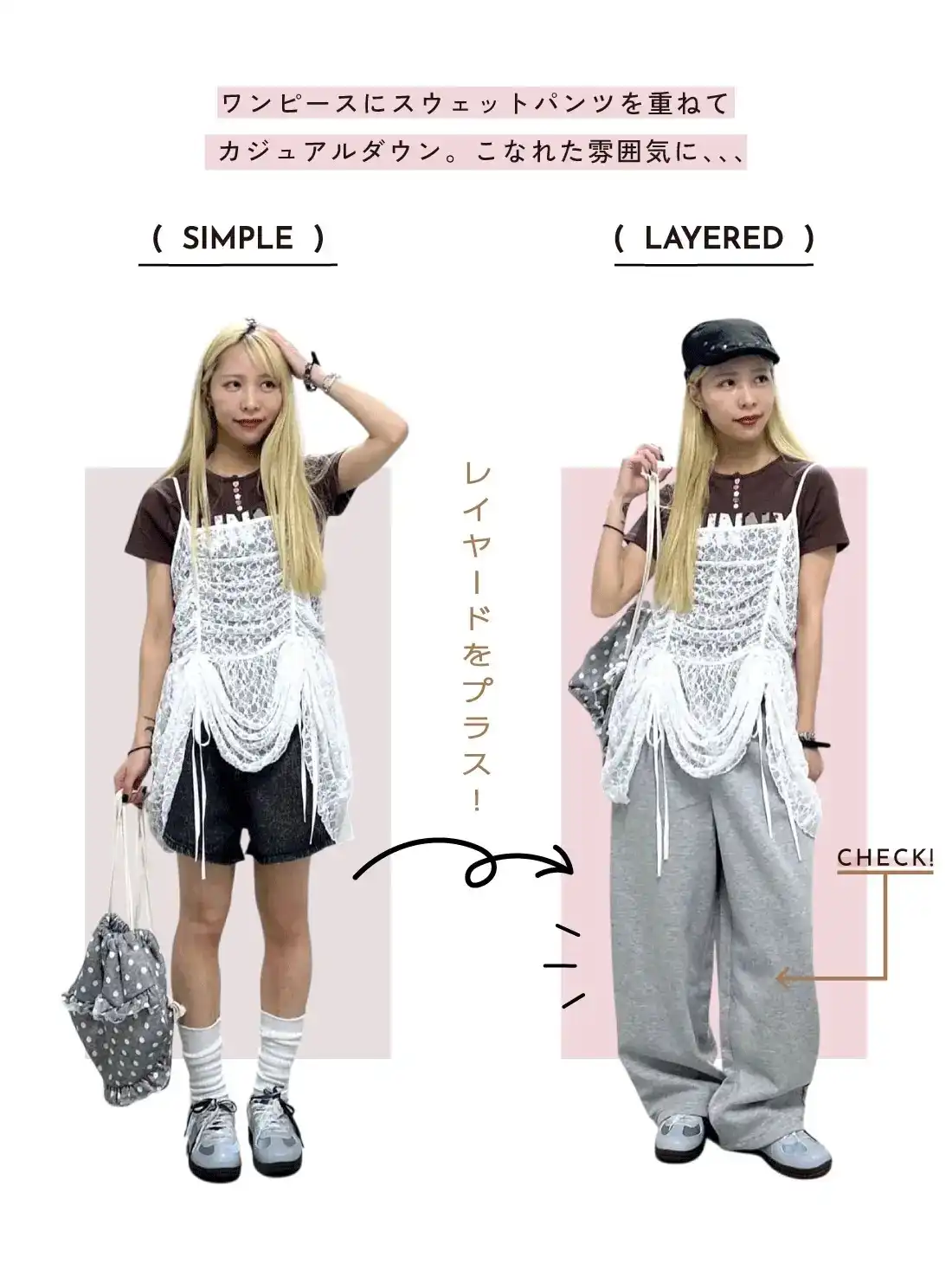 【WEGO】　レイヤード特集