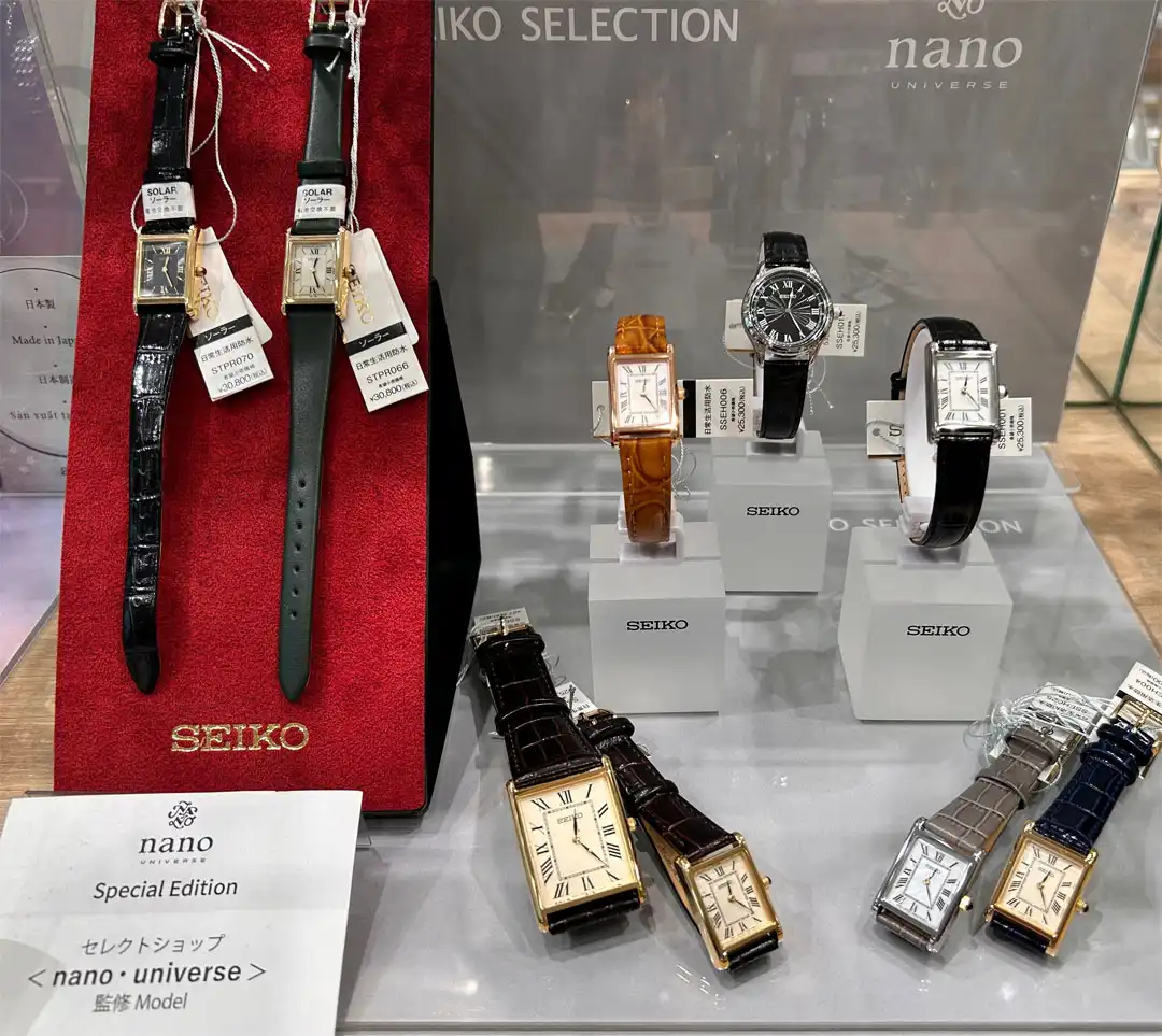 人気シリーズの 【SEIKO×nano univers】再入荷いたしました！