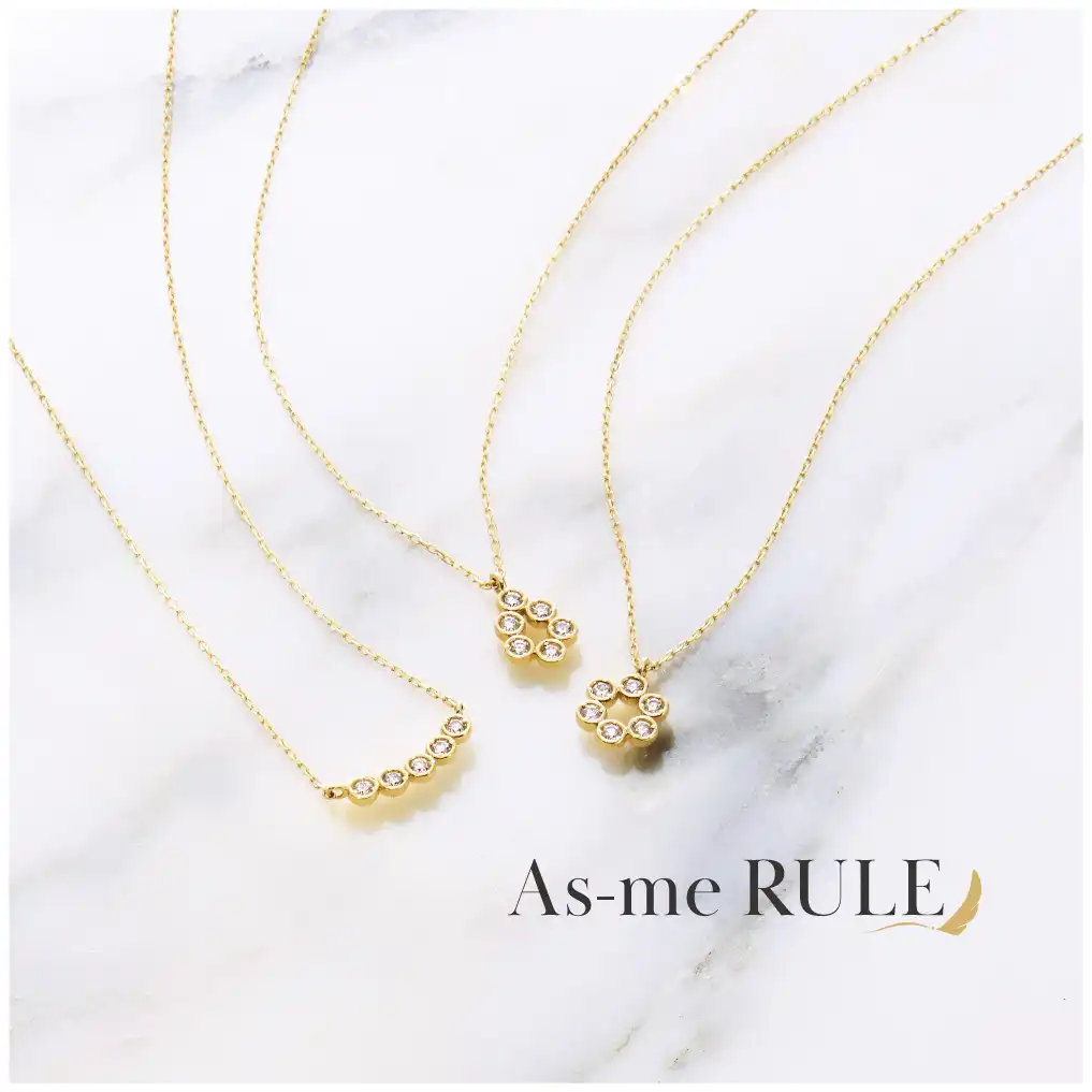As-me RULEに新作ネックレスが登場！