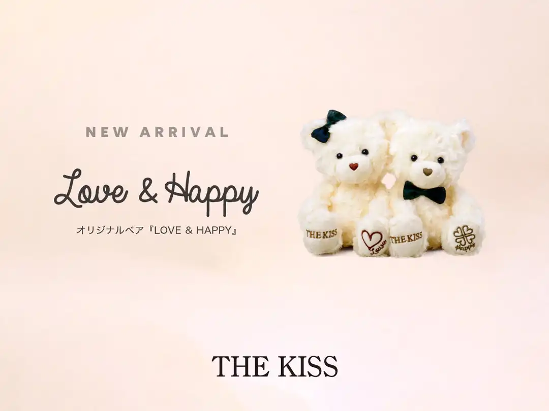 6/27（土）オリジナルベア『LOVE&HAPPY』 リニューアルデザイン発売