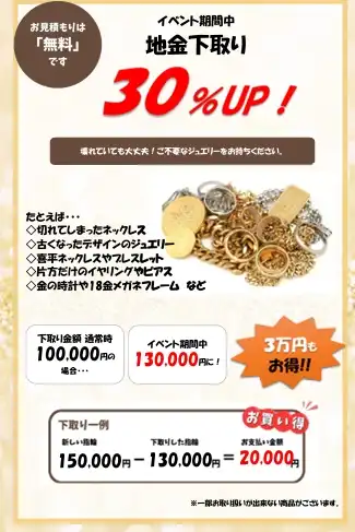 下取りで賢くジュエリーリフォーム