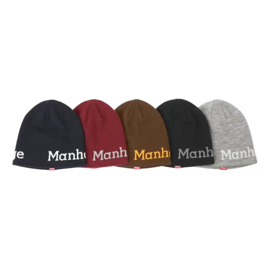 JACQUARD LOGO BEANIE