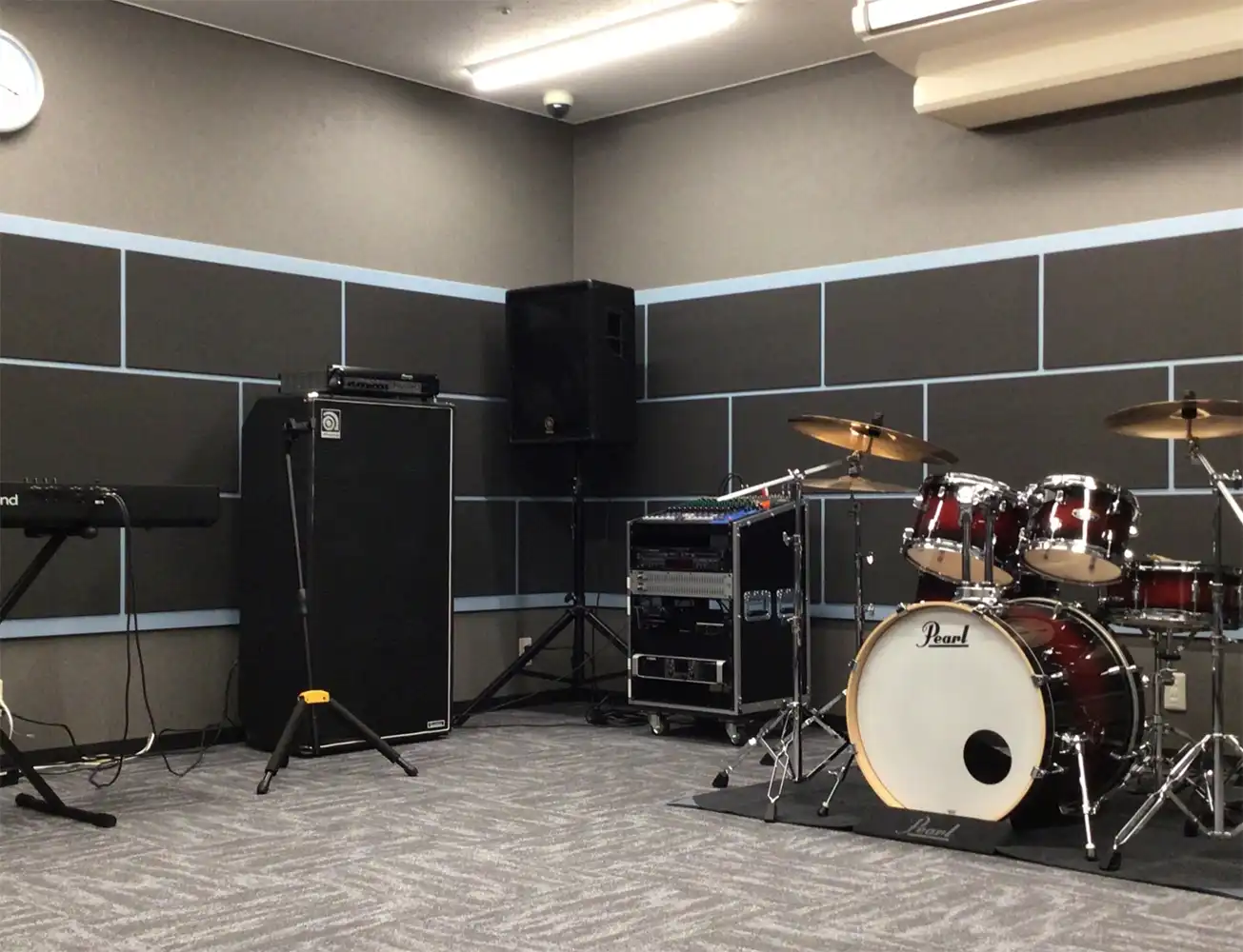 山野楽器にバンドスタジオができました!