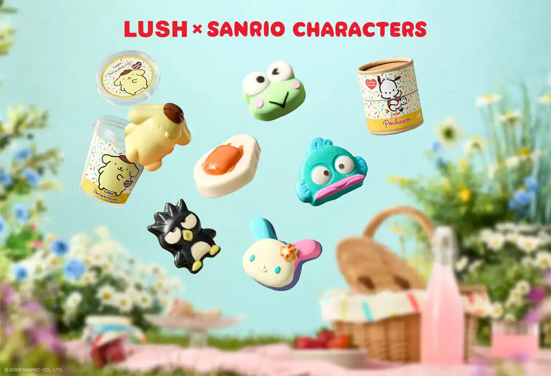 LUSH×サンリオ発売中！