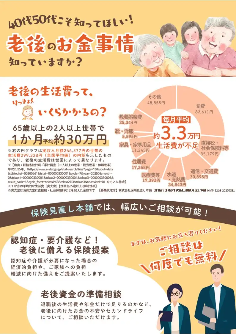 人生100年時代！老後の備えは？