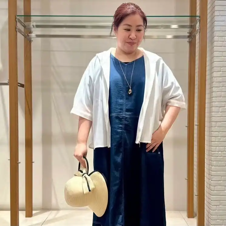デニムワンピース