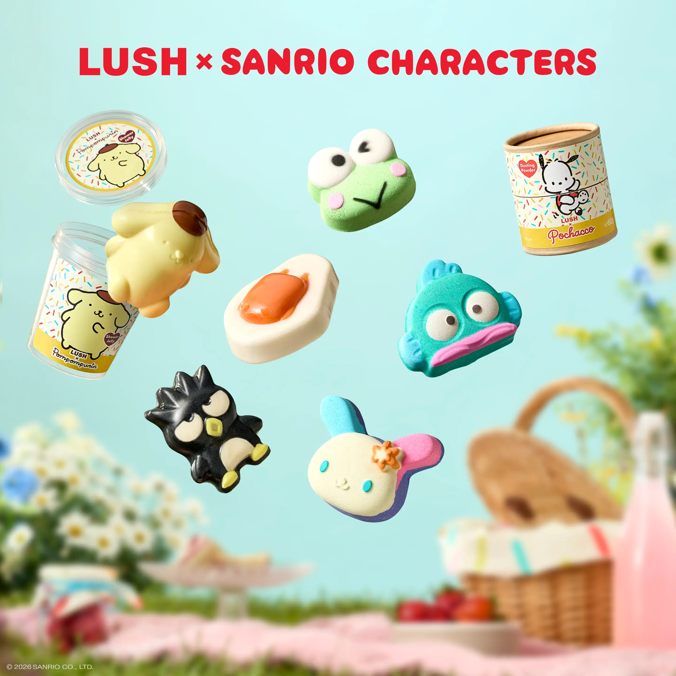 「ラッシュ×サンリオコラボ」第2弾 かわいいが再集結！