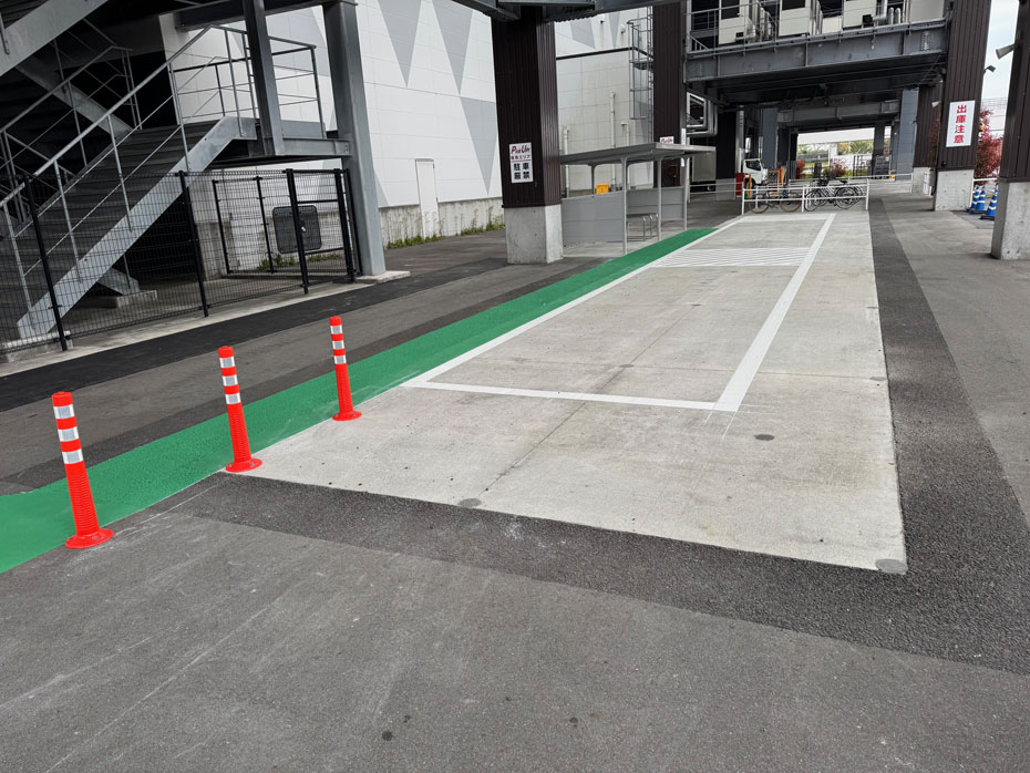 1階駐車場内に「ピックアップゾーン」新設！