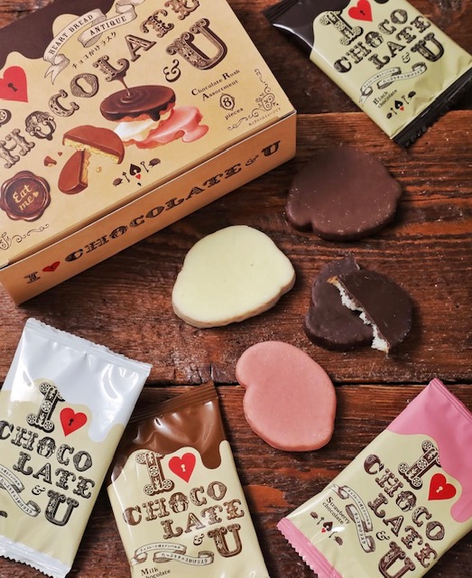 ホワイトデーのお返しに　チョコがけラスク