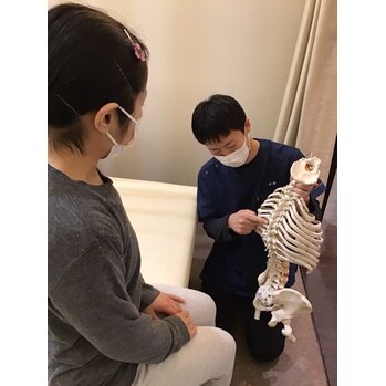 新生活に向けて姿勢チェック