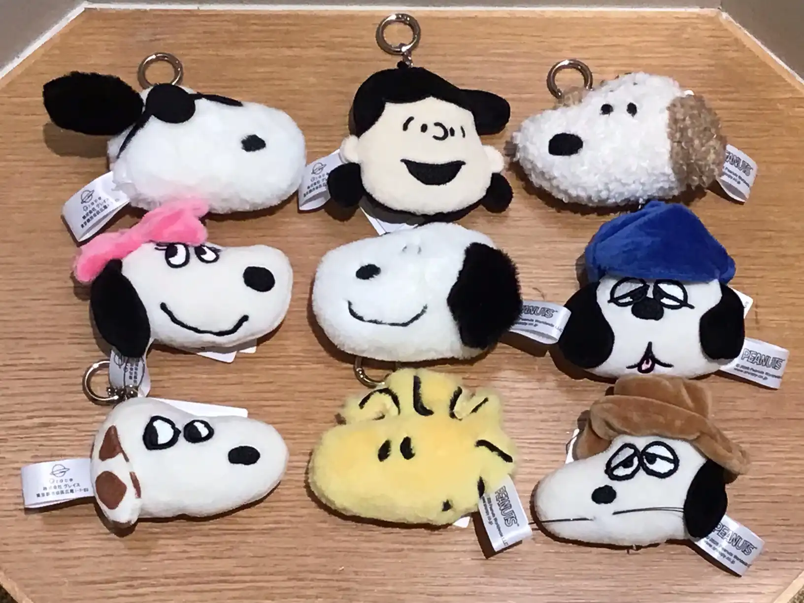 【PEANUTS×BAYFLOW】フェイスぬいキーチャーム