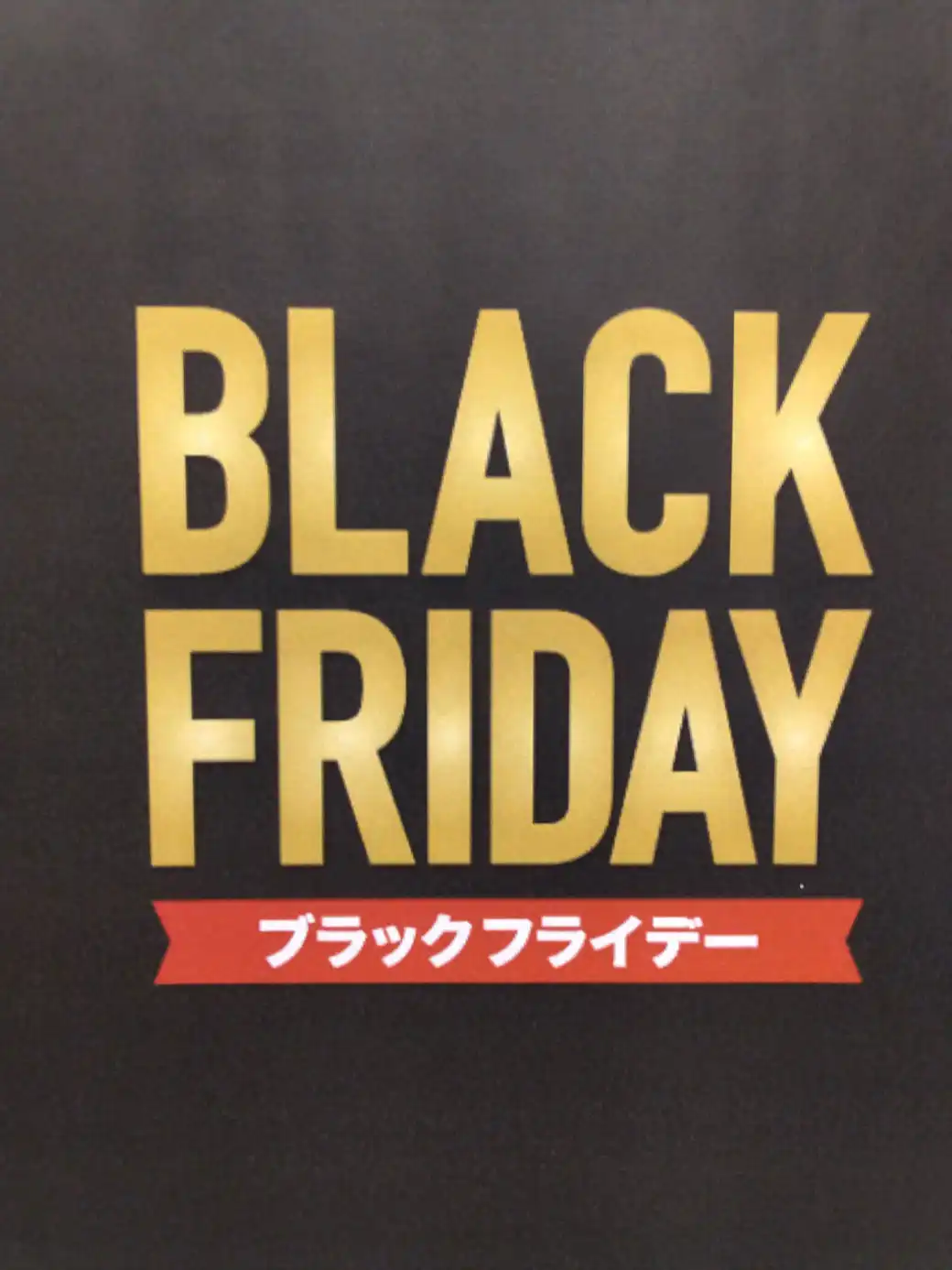BLACKFRIDAY開催中