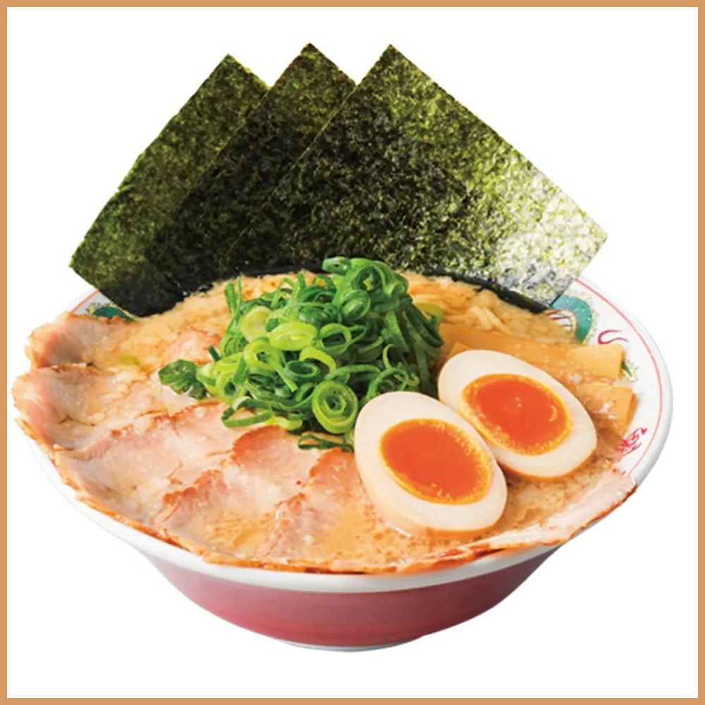 コク旨全部のせラーメン【並】本体価格1,120円（税込1,232円）／【大】本体価格1,260円（税込1,386円）〈次回100円引きクーポン券配布〉