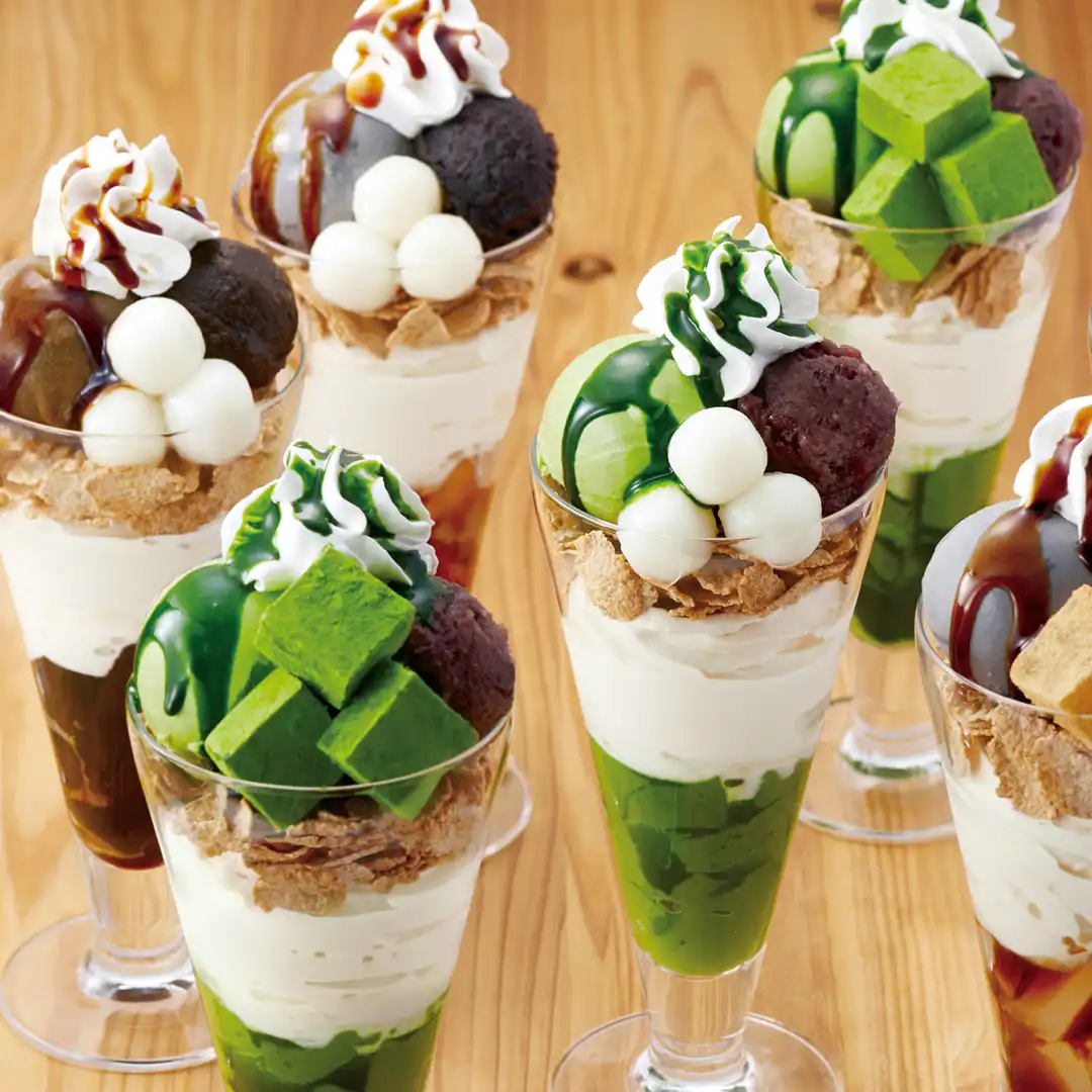 nana’s green tea Parfait!!