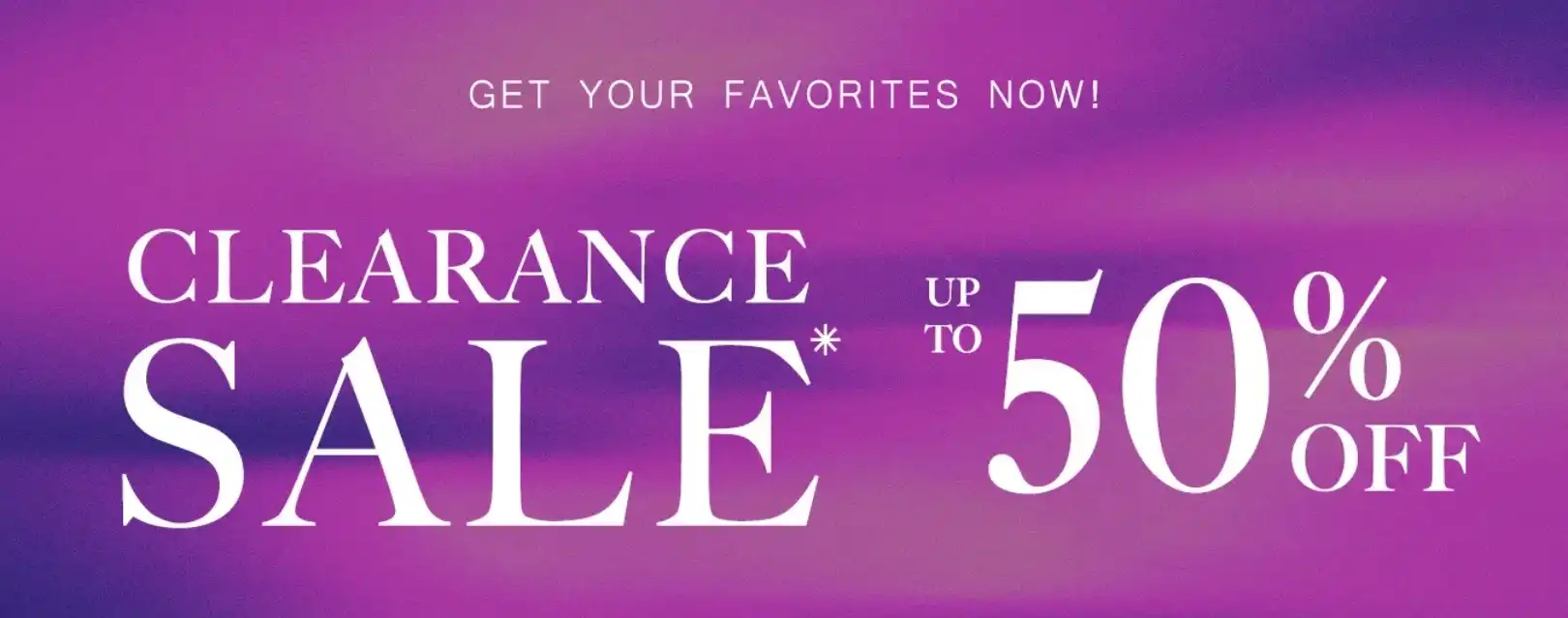 CLEARANCE SALE MAX50%OFF