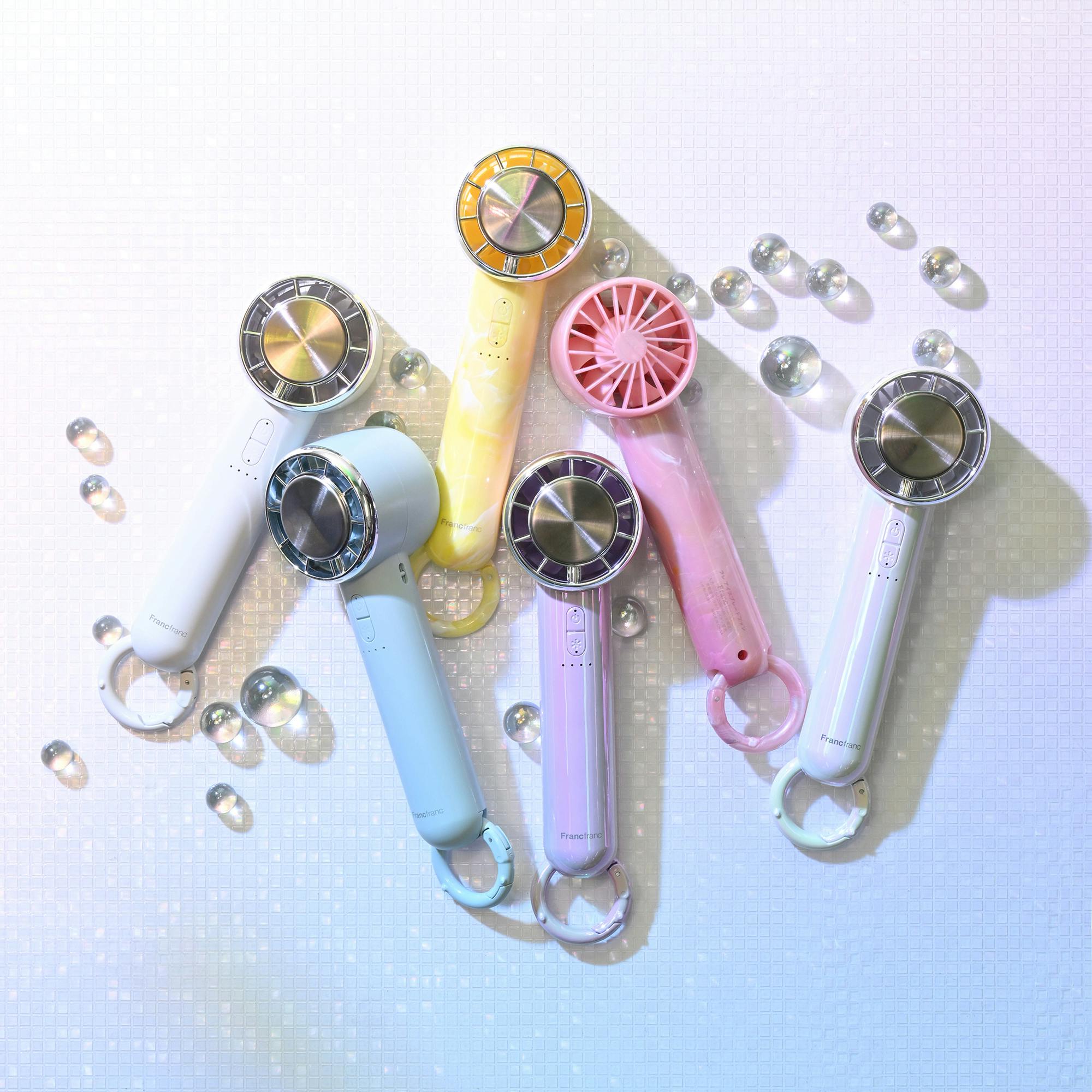  【NEW！】“冷却プレート搭載”でさらにひんやり!猛暑対策に活躍するハンディファン