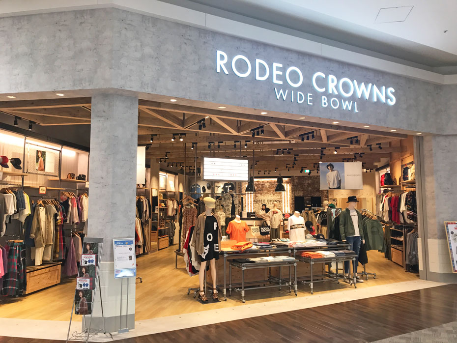 ショップ｜RODEO CROWNS WIDE BOWL（ロデオクラウンズ ワイドボウル