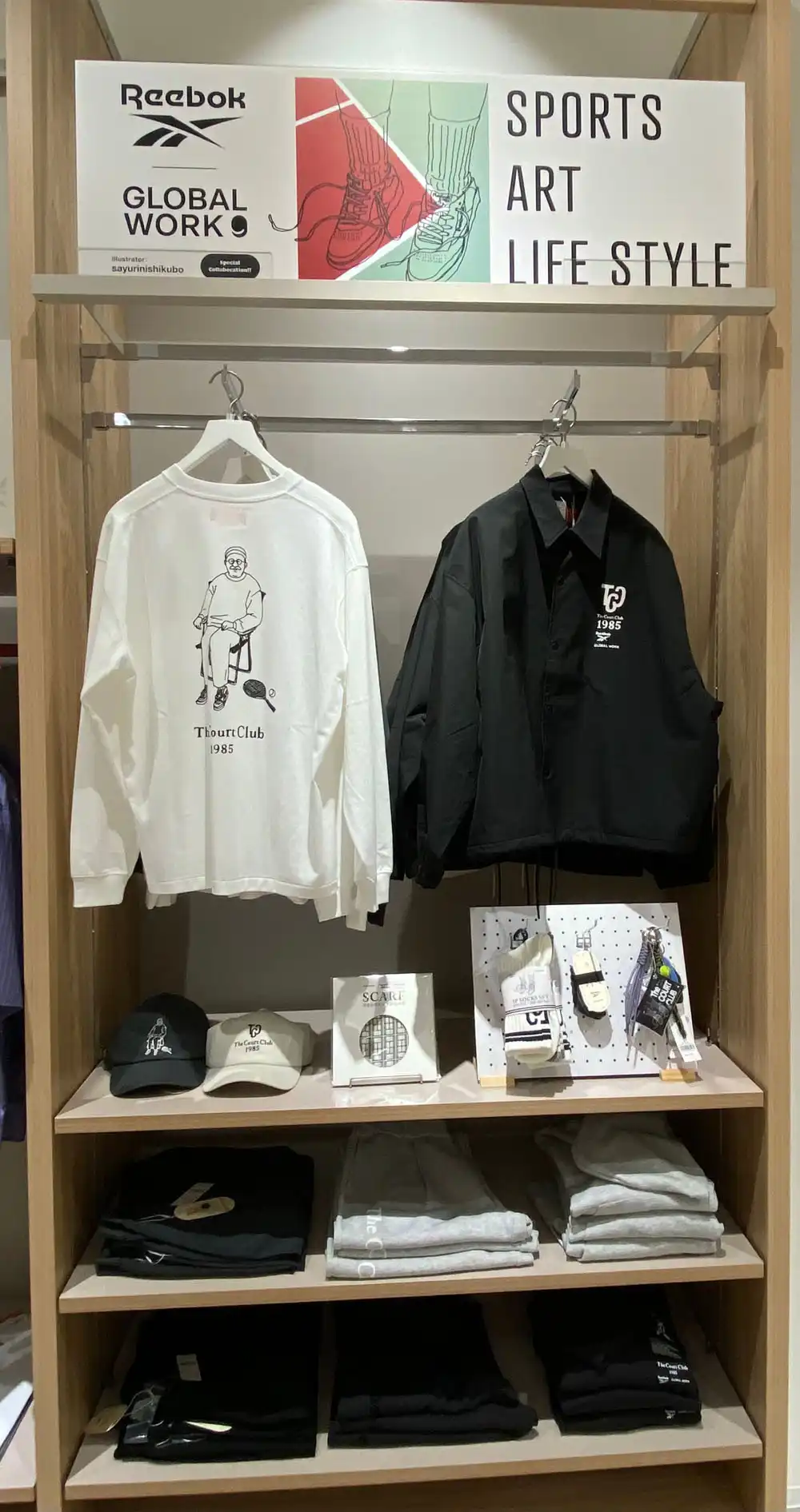 Reebok×GLOBALWORK 限定アイテム登場!