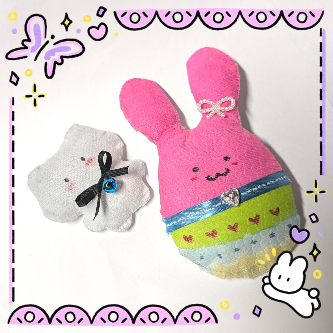 ふわふわコットンシールを作ってみよう！
