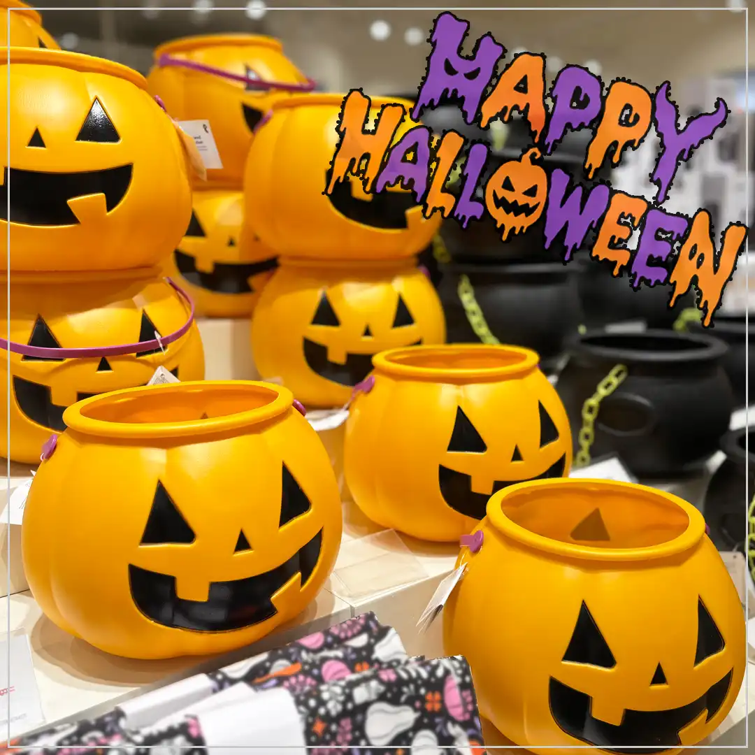 ハロウィンアイテム揃ってます♪