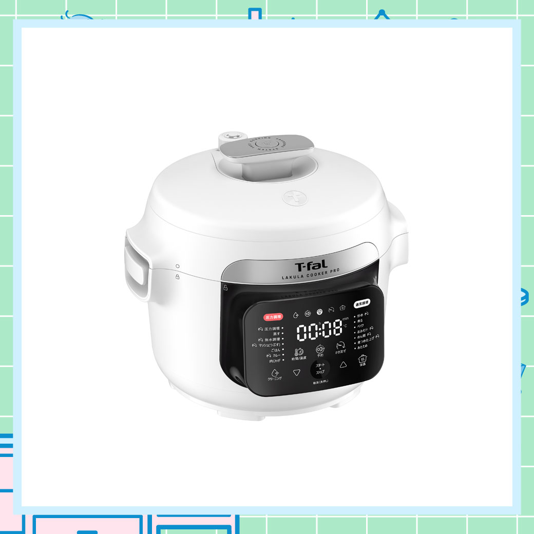 ラクラ・クラッカープロ 自動調理鍋(圧力機能付)