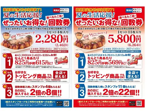 絶対お得な回数券