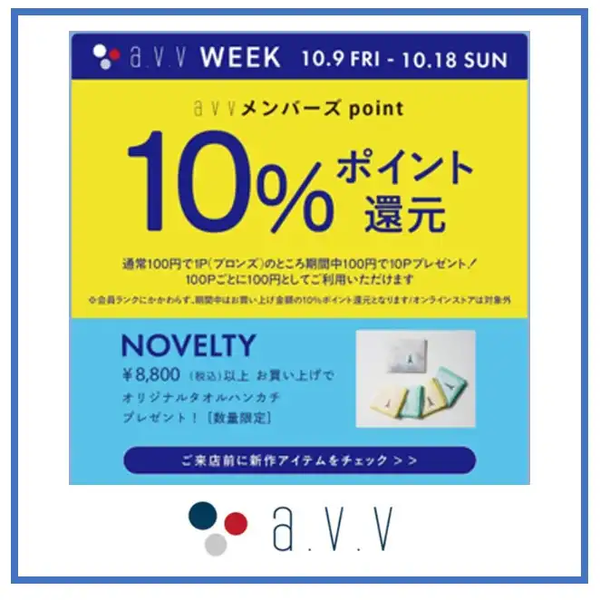  【a.v.ｖ】a.v.ｖ　ＷＥＥＫ