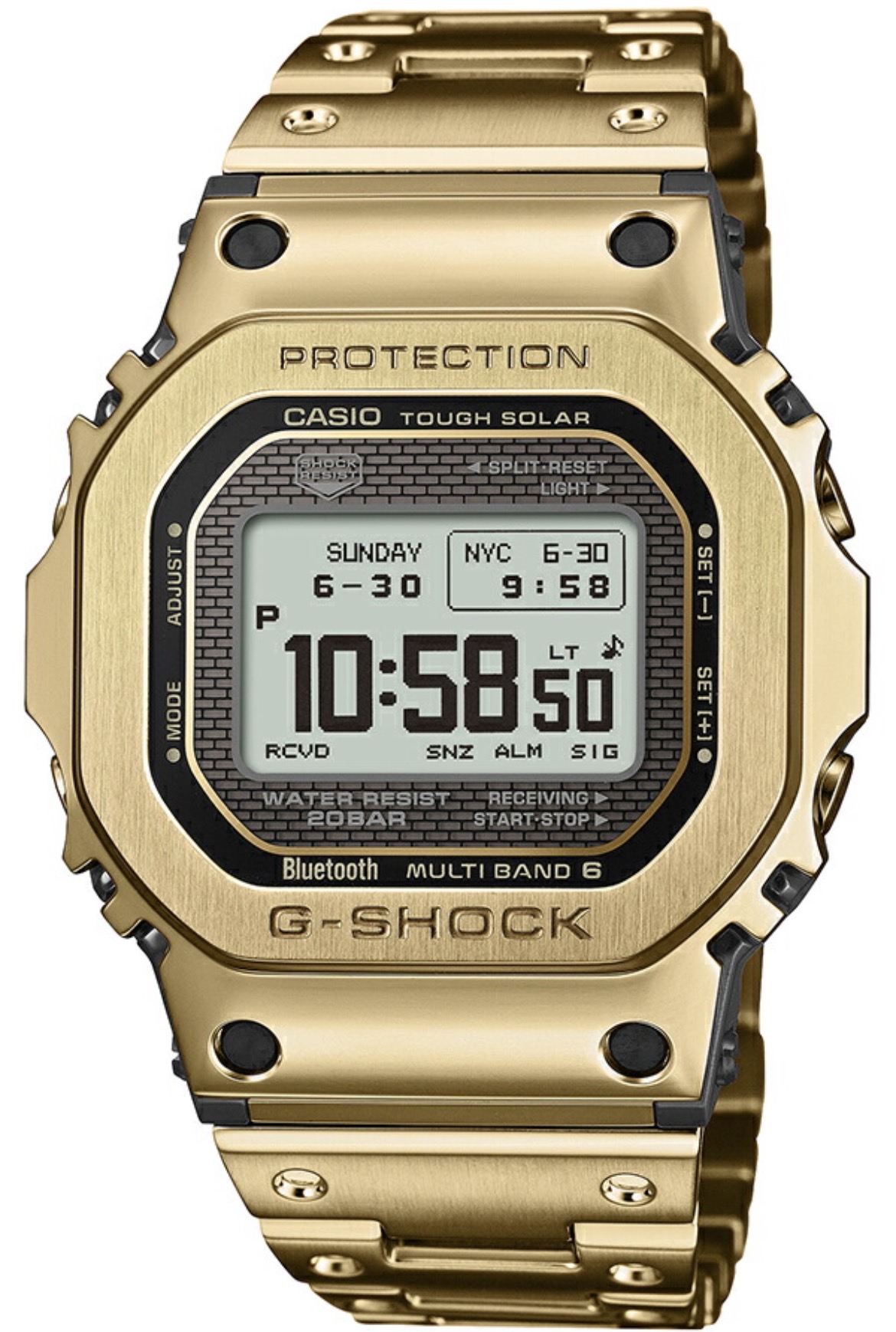 G-SHOCK フルメタル MIP液晶モデル ゴールド GMW-BZ5000GD-9JF 入荷中!