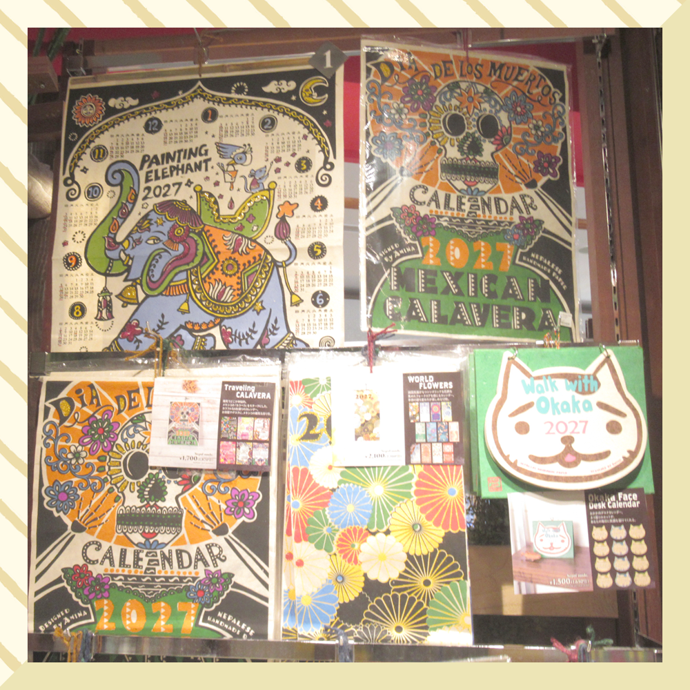 ＼New Arrival／ カレンダーのご紹介♪