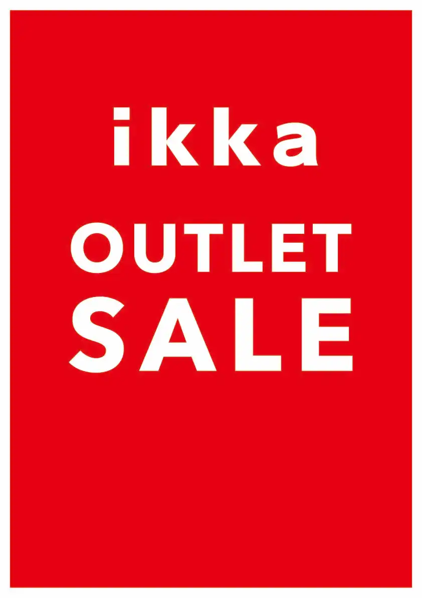 ikka秋のアウトレットSALE