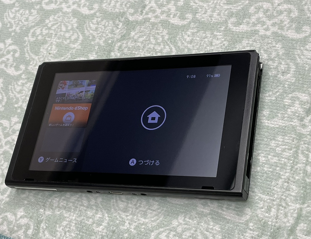 落してしまって何も映らなくなってしまったNintendoSwitchの画面交換修理
