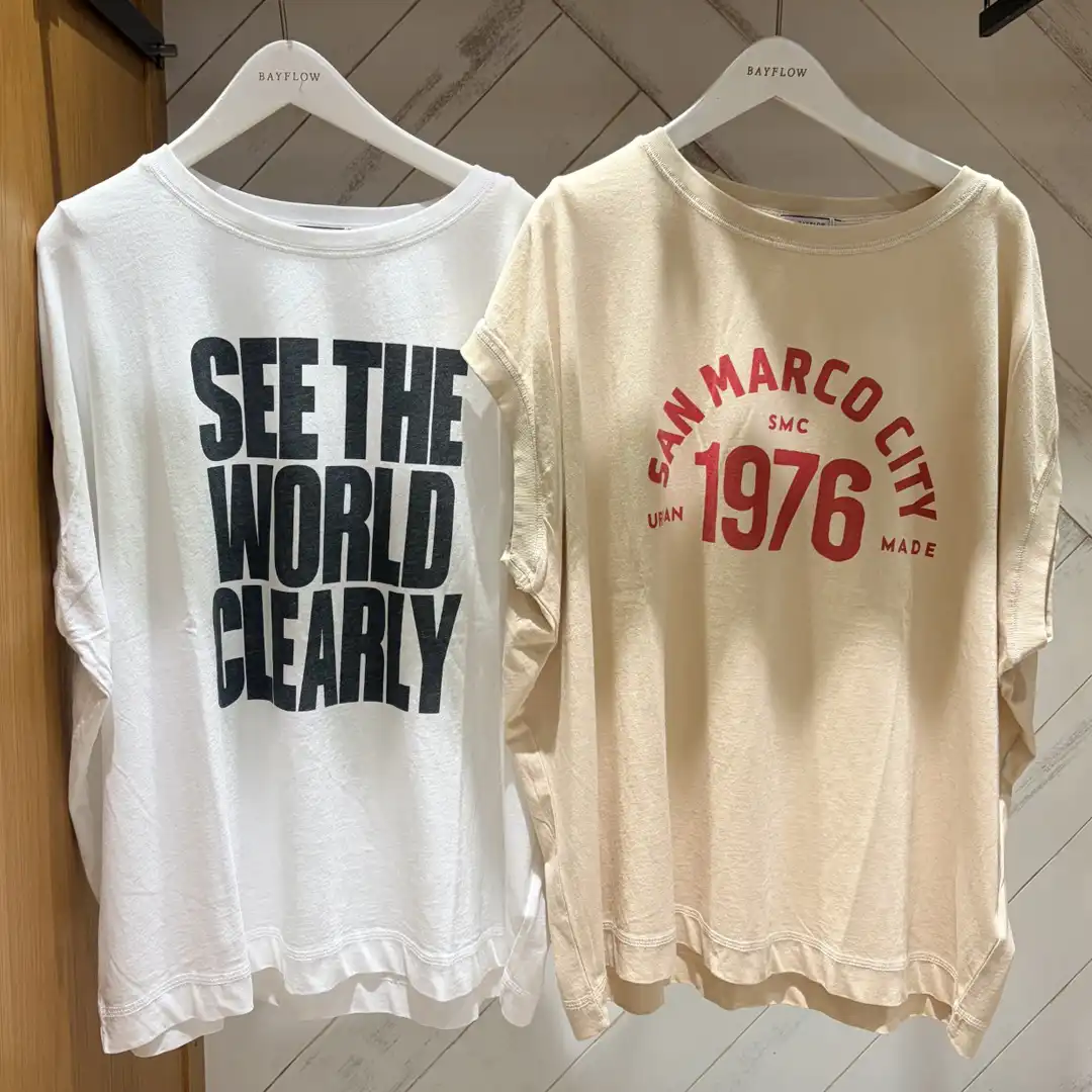 華奢見えが叶う♪ドルマンスリーブTシャツ