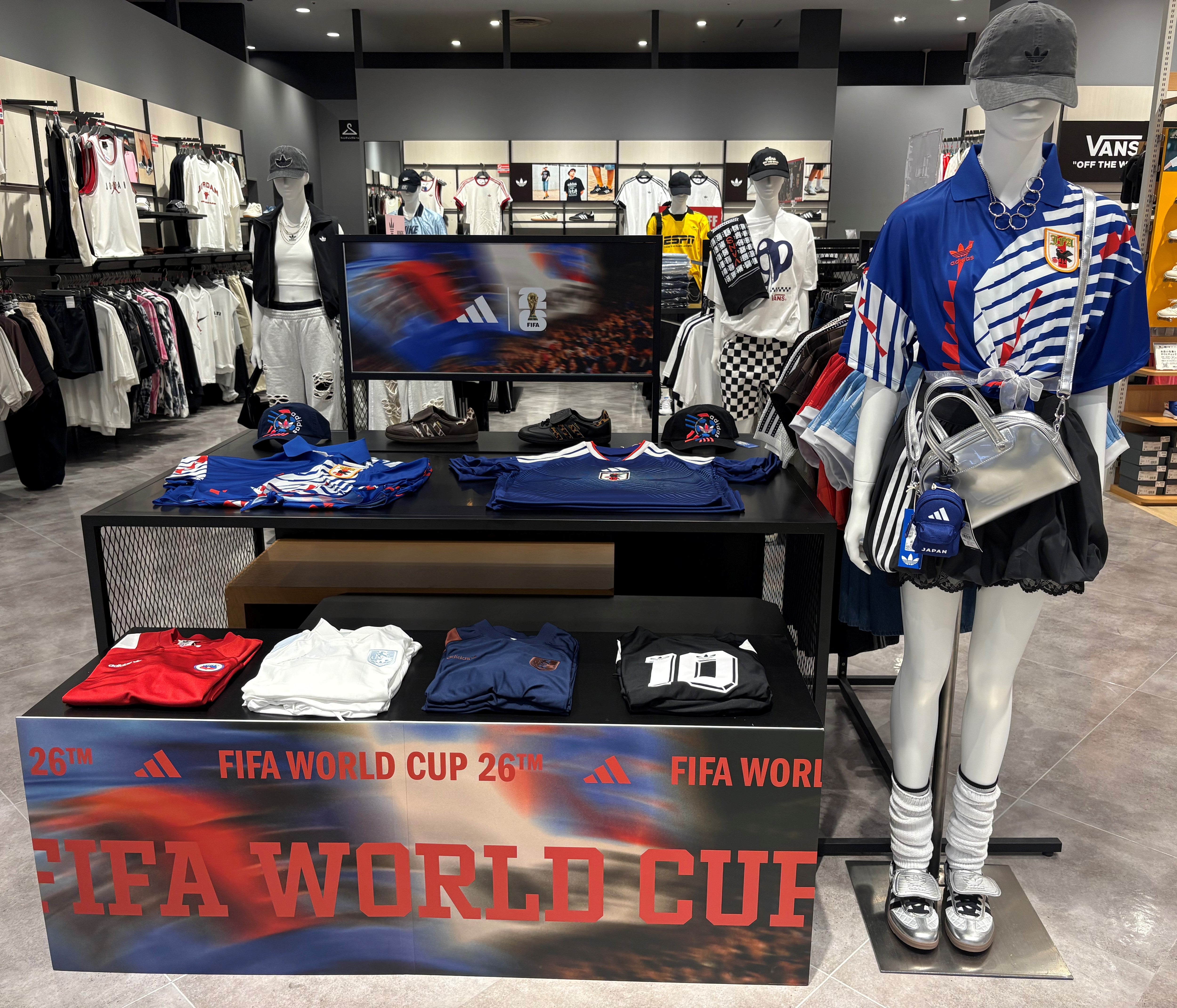 ニュース｜ショップニュース｜ADIDAS World Cup！！｜イオンモール広島祇園