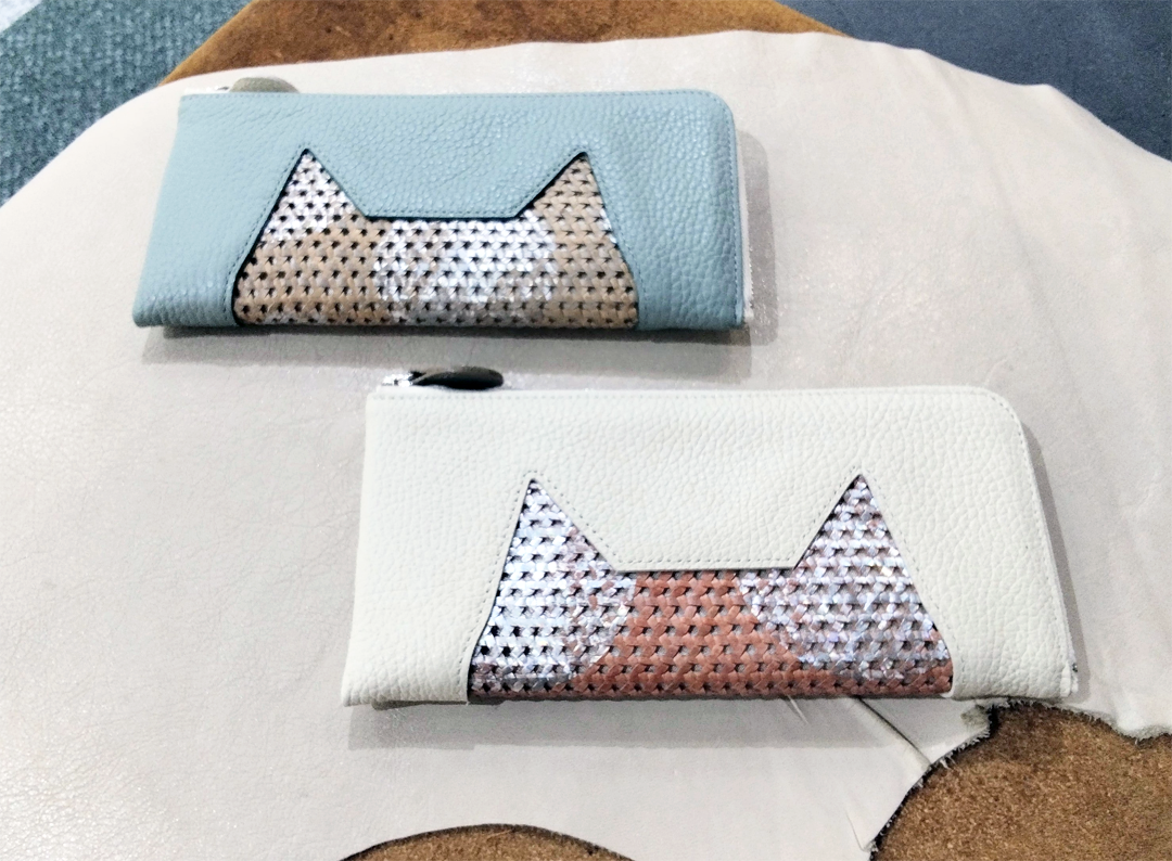 ネコ柄財布★