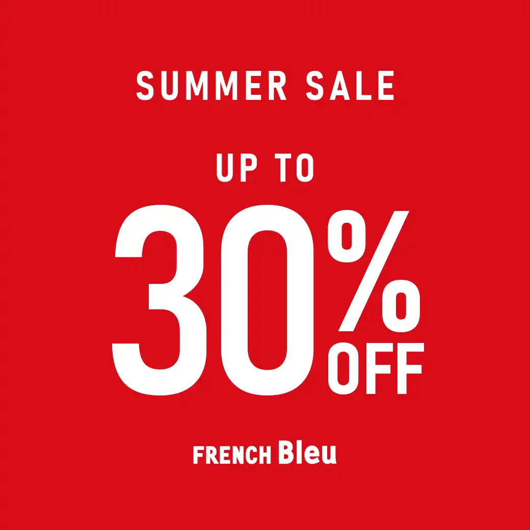 【SUMMER SALE】開催いたします！