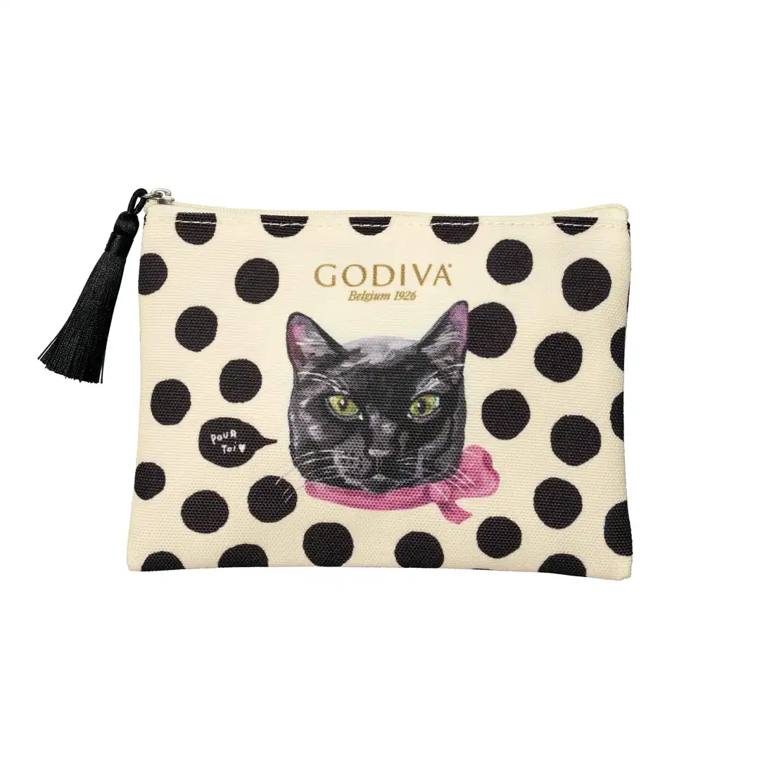 ブラックキャット コレクション カレ アソートメント 4枚入 ポーチ付き