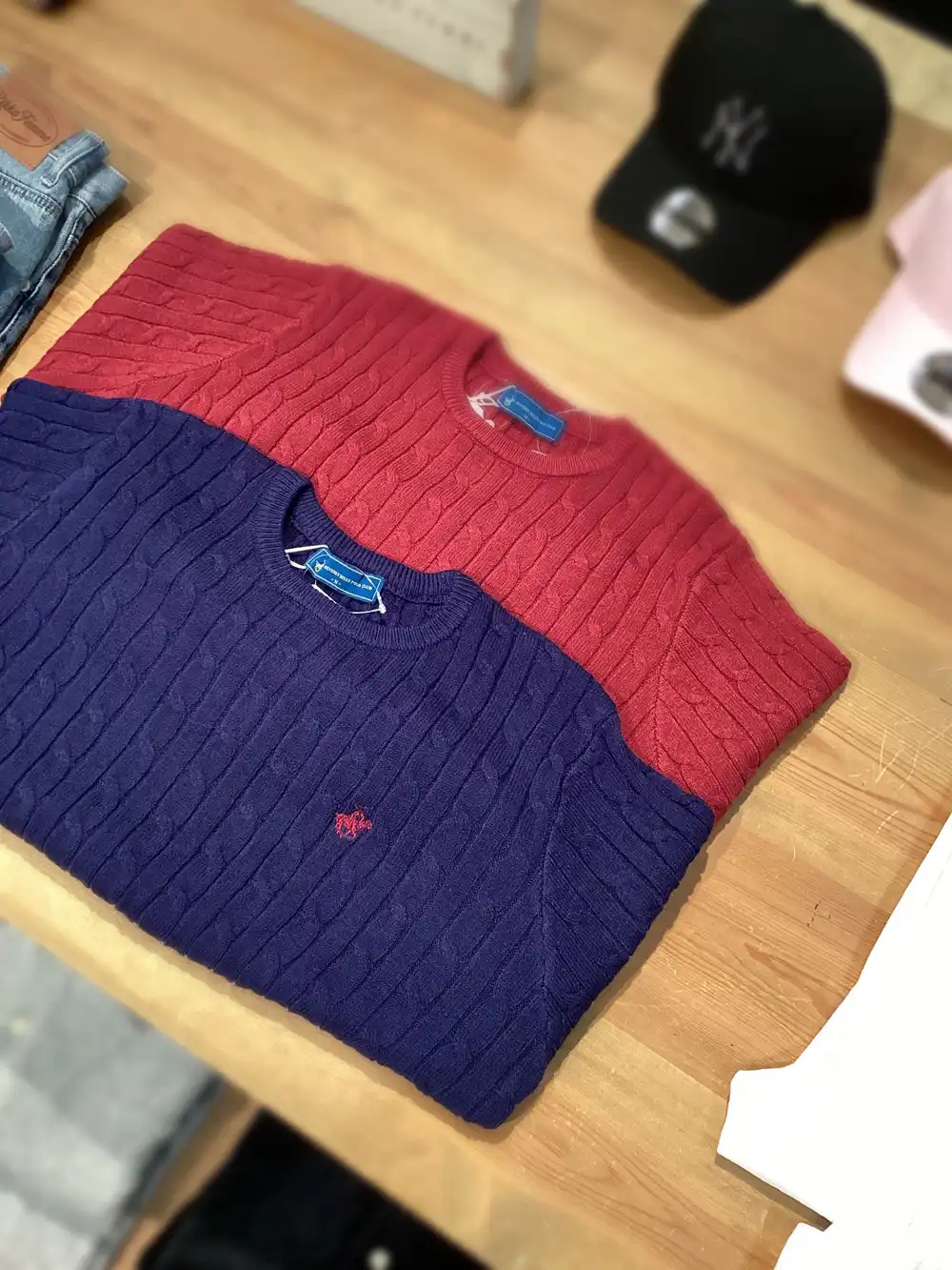 福岡で探すレディースPOLO！新作ケーブルニット