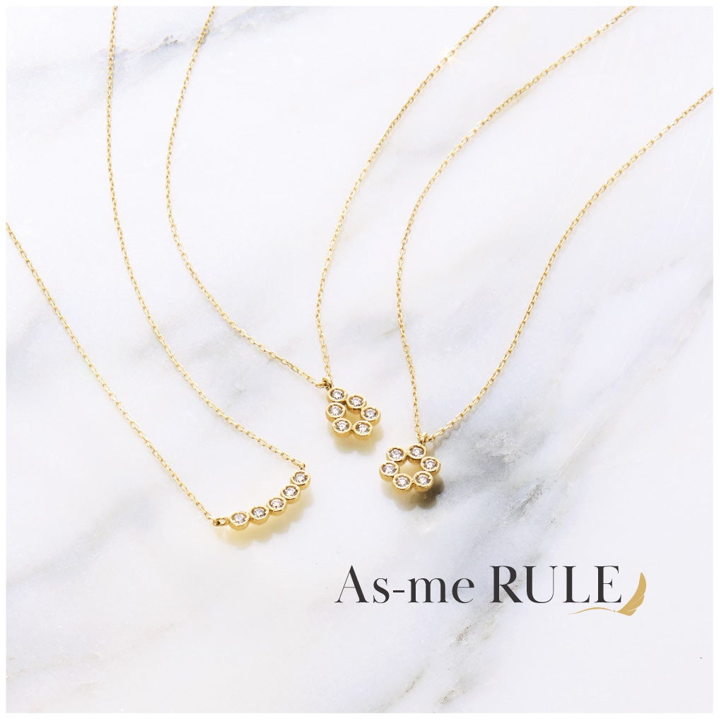 ニュース｜ショップニュース｜As-me RULEに新作ネックレスが登場