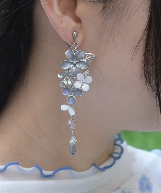 紫陽花　シルバーイヤリング ニュース｜☆新商品☆紫陽花シリーズ｜イオンモール高崎