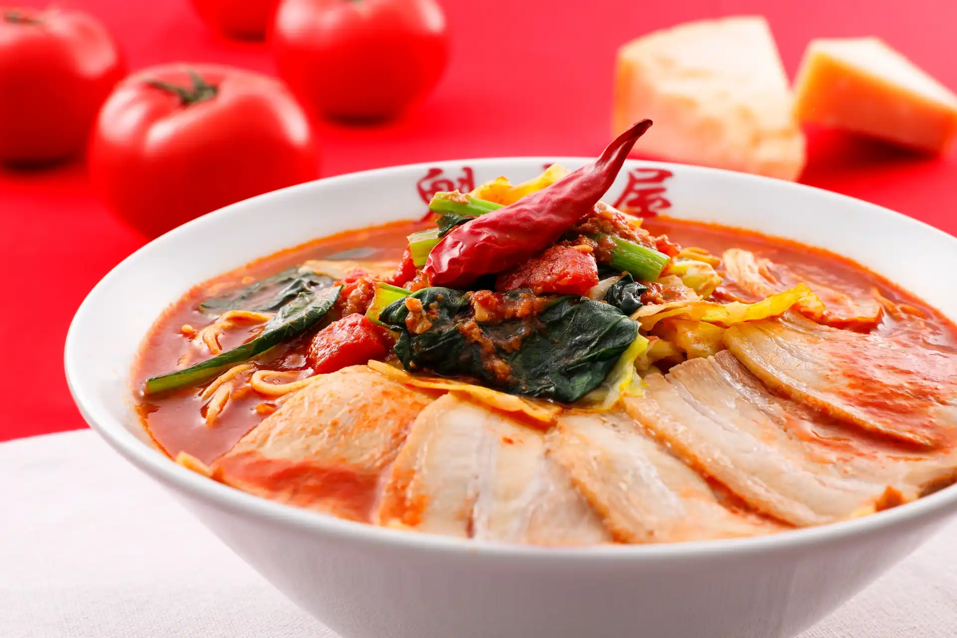 【期間限定】真夏のHOTトマト麺