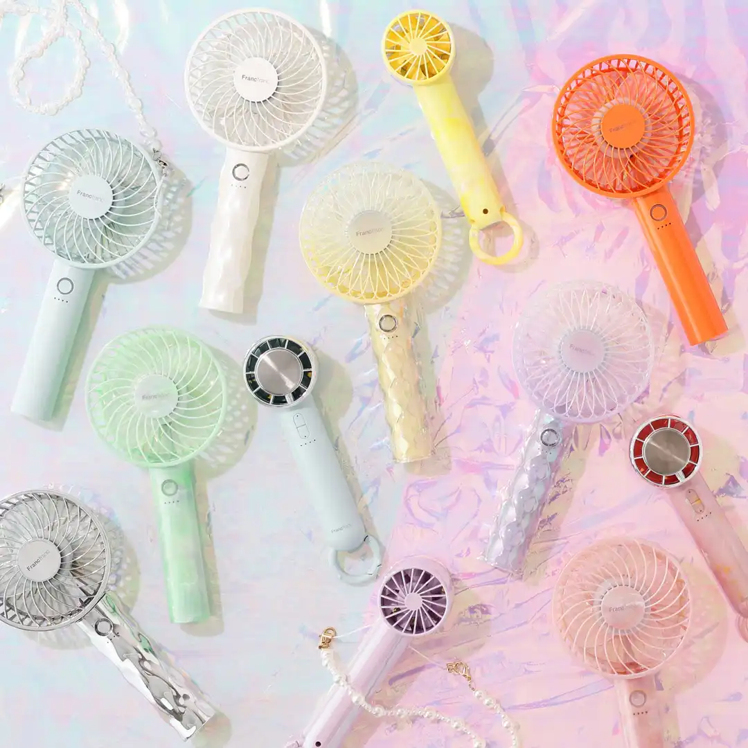 本格的な夏！！フレハンディファンが大活躍です！！