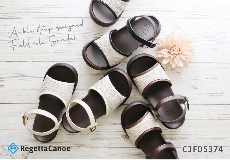 リゲッタカヌーから麻素材の新作サンダル登場♪
