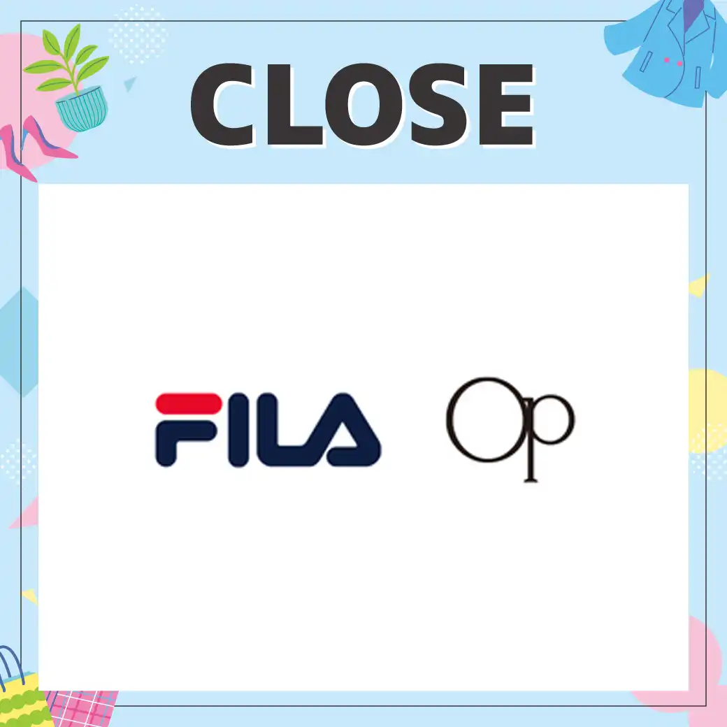 閉店のご案内『FILA OP』