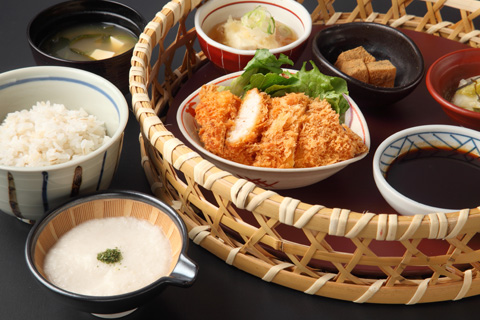 とんかつととろろ膳 かつ麦