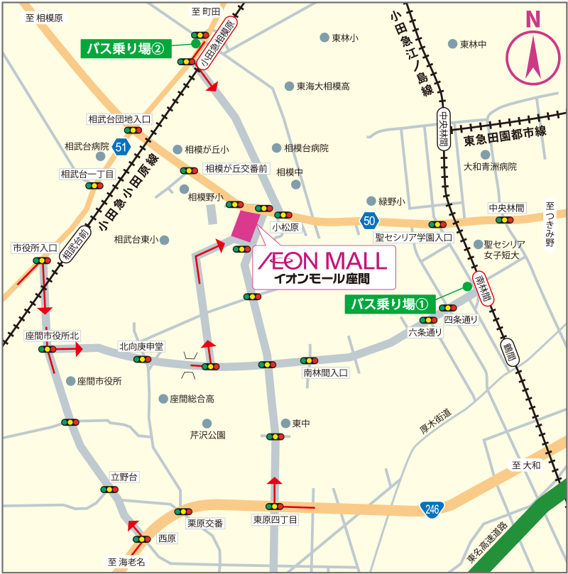 アクセスマップ